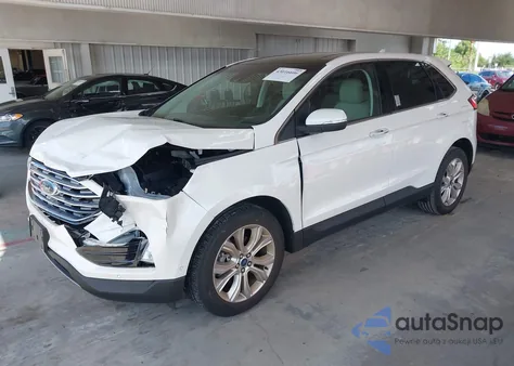 2020 Ford Edge Titanium z USA, uszkodzony, nr VIN 2FMPK3K99LBA66955